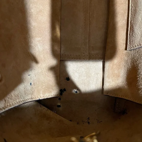 Louis Vuitton Monogram Cuir Orfevre Tote W PM Noisette - Picture 10 of 11